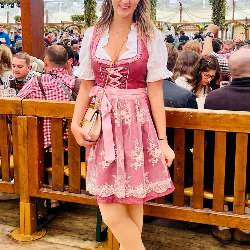 Maroon Dirndl